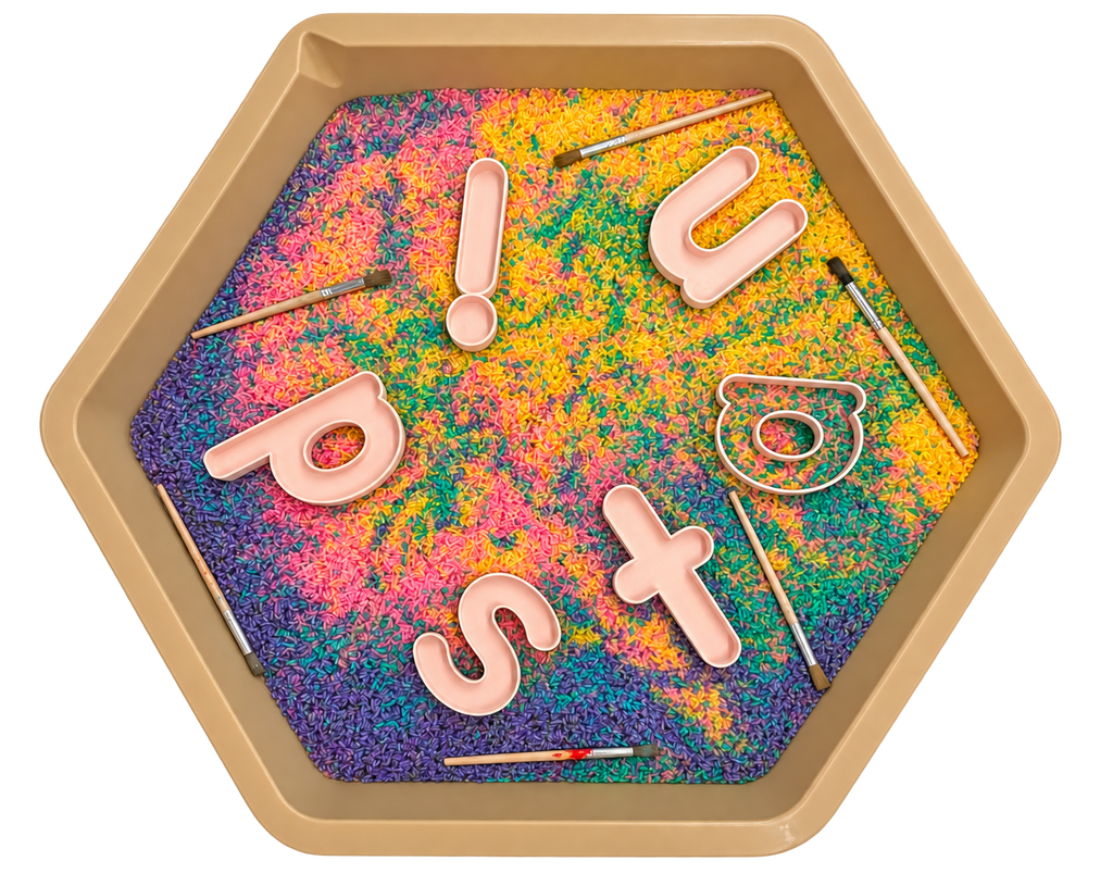 Alphabet Tracing Trays