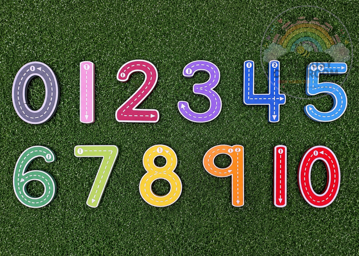Number Formation Tracing Set