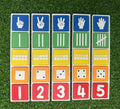 Number-Sense Rainbow Stackers