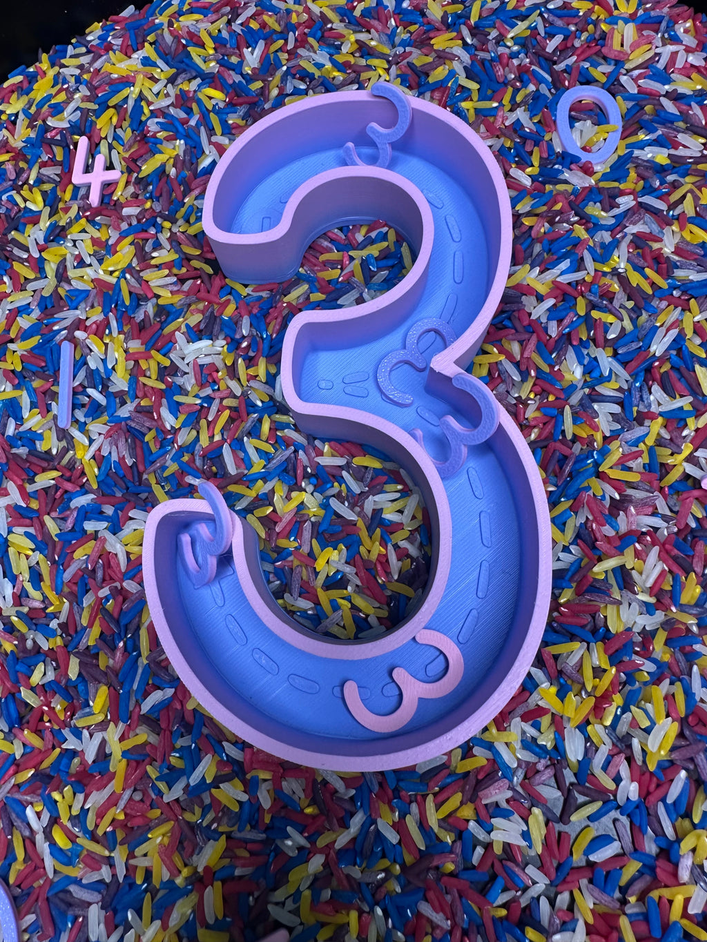 Number Tracing Trays