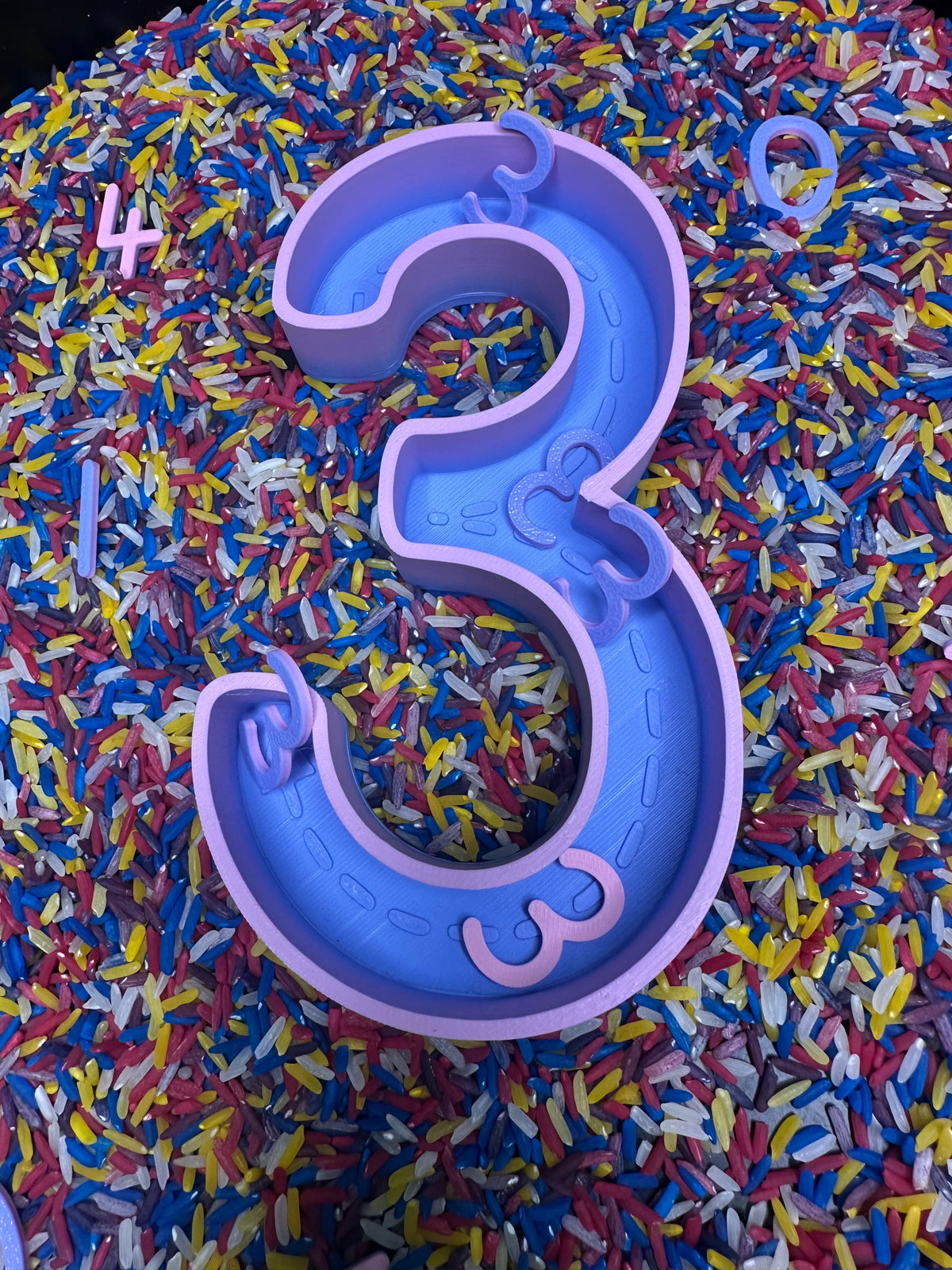 Number Tracing Trays