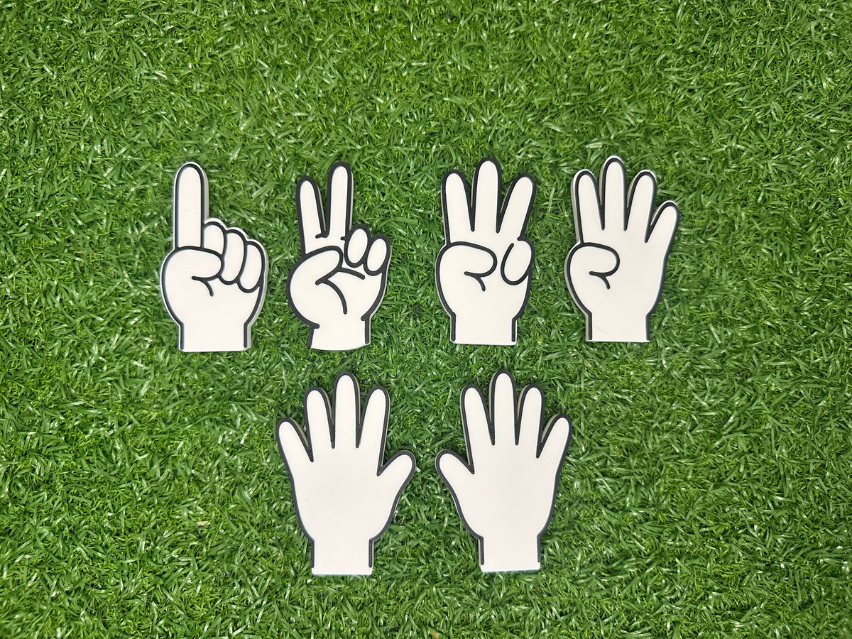 Number Hands Set