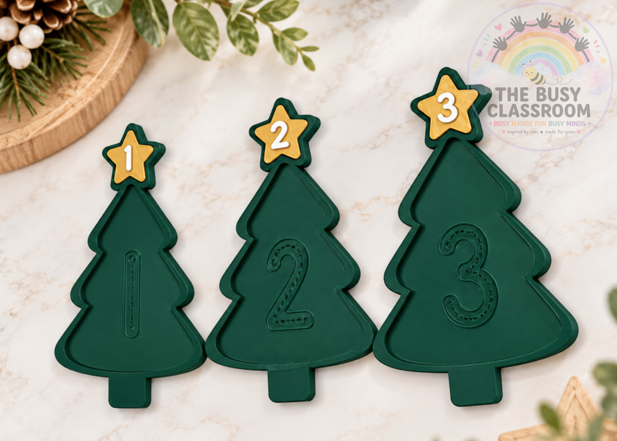Mini Christmas Tree Number Sense Kit